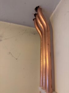 Central heating install