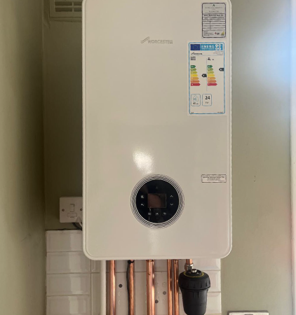 NC Heating Services boiler 1